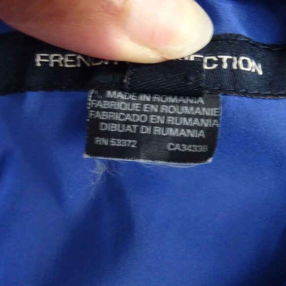 French Connection Sleeveless Blue Sheath Dress Women Size 12 Work Career - Picture 6 of 8